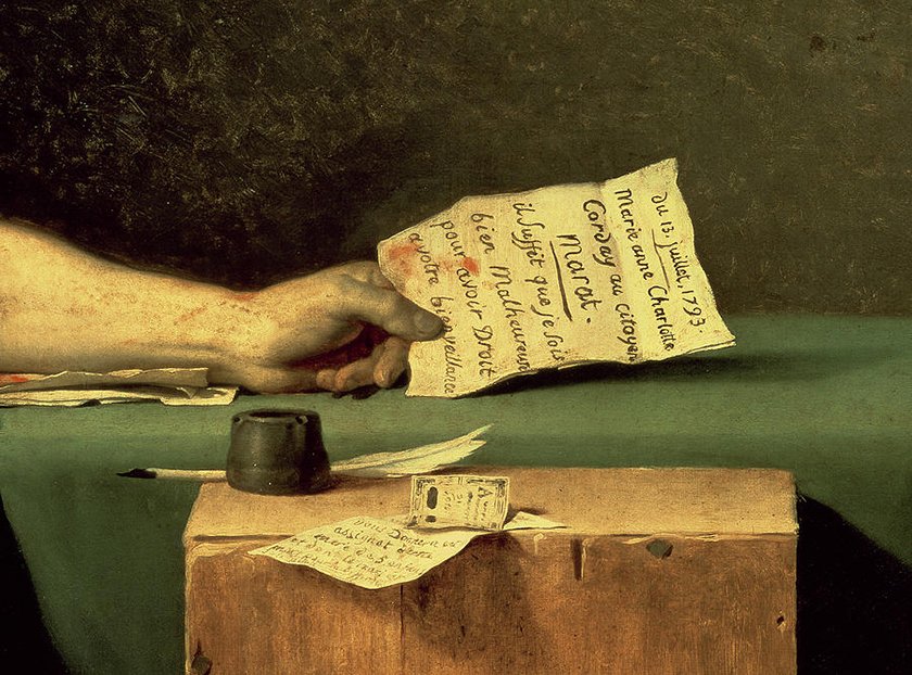 Life Or Death The American Mag   Death Of Marat 1793 